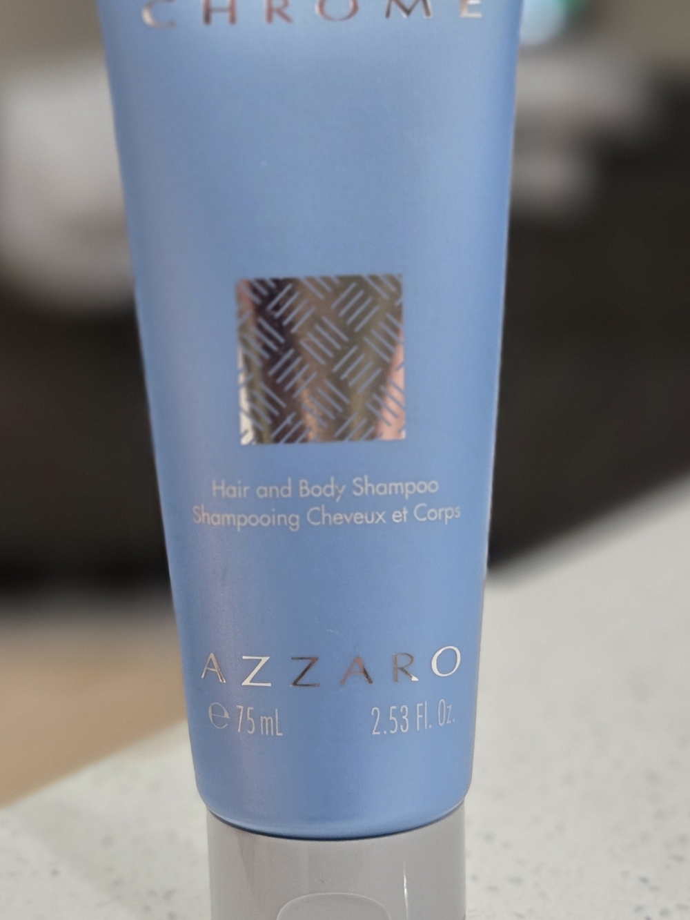 Azzaro Chrome Hair & Body Shampoo - Blue